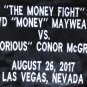Floyd Mayweather Jr Signed McGregor Money Fight Black Boxing Trunks Beckett