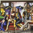 Women of X-Men 19x13 Limited Edition Lithograph Signed By Greg Horn JSA