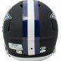 Dak Prescott Amari Cooper Signed Cowboys FS Matte Black Speed Rep Helmet BAS JSA