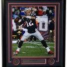 Tom Brady Signed Framed 16x20 New England Patriots Photo TriStar