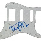Michael J. Fox Signed Guitar Pickguard JSA