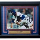 Nolan Ryan Signed Framed Rangers 8x10 Fight Photo JSA+Ryan Holo
