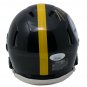 Minkah Fitzpatrick Signed Pittsburgh Steelers Mini Speed Rep Helmet JSA