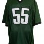 Brandon Graham Signed Green Custom Pro-Style Football Jersey JSA