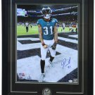 Jalen Mills Signed Framed 16x20 Philadelphia Eagles Super Bowl 52 Photo JSA ITP