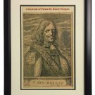Pirate Captain Morgan Framed 11x14 Portrait Photo Bar Decor