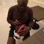 Lawrence Taylor Signed Giants FS Matte Black Auth Speed Helmet  Bad MFer PSA/DNA