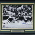 Rickey Henderson Signed & Framed Oakland A's 16x20 Photo Beckett + SI