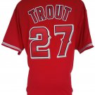 Mike Trout Los Angeles Angels Authentic Majestic Alternate Jersey Size 2XL