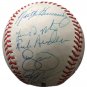 1986 New York Mets Team Signed 25 Signature Baseball w/ Free Cube BAS A76468