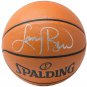 Larry Bird Boston Celtics Signed Spalding Replica Basketball BAS w/ Display Case