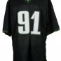 Fletcher Cox Signed Black Custom Pro-Style Football Jersey JSA