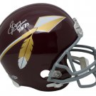 Sonny Jurgensen Signed Redskins Full Size Throwback Replica Helmet HOF 83 BAS