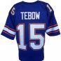 Tim Tebow Custom Blue College Football Jersey Size Medium
