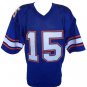 Tim Tebow Custom Blue College Football Jersey Size Medium