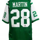 Curtis Martin Signed Custom Green Pro-Style Football Jersey JSA