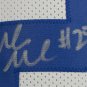 Marlon Mack Signed Custom White Pro Style Football Jersey JSA