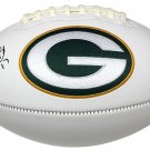 Davante Adams Signed Green Bay Packers Logo Football JSA ITP