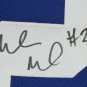 Marlon Mack Signed Custom Blue Pro Style Football Jersey JSA