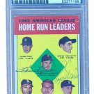 Roger Maris Harmon Killebrew Yankees Twins Signed 1963 Topps Card #4 PSA
