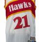 Dominique Wilkins Signed Atlanta Hawks Adidas Hardwood Classics Jersey TriStar