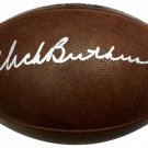 Dick Butkus Chicago Bears Signed Throwback Wilson Duke Football JSA