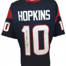DeAndre Hopkins Signed Custom Blue Pro-Style Football Jersey JSA ITP