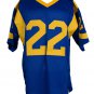 John Cappelletti Signed Custom Blue Pro-Style Football Jersey 73 Heisman JSA