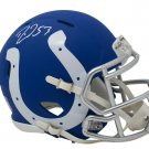 Darius Leonard Signed Indianapolis Colts Mini Speed AMP Helmet JSA