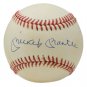 Mickey Mantle Signed Official American League Baseball JSA B28531