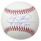 Felix Hernandez Signed MLB Baseball Cy Young 2010 Insc. w/Free Ball Cube JSA