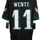Carson Wentz Signed Philadelphia Eagles Black Nike Limited Jersey Fanatics