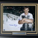Bobby Orr Signed Framed Boston Bruins 16x20 Photo Holding Stanley Cup GNR