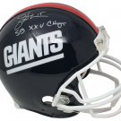 Jeff Hostetler Signed Giants Full Size Throwback Proline Helmet Inscribed JSA