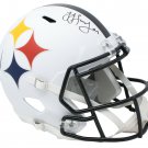 JuJu Smith-Schuster Signed Steelers Full Size AMP Speed Replica Helmet JSA