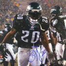 Brian Dawkins Signed 16x20 Philadelphia Eagles Black Jersey Photo JSA