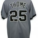 Jim Thome Signed Chi Town Baseball Jersey JSA