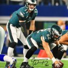 Carson Wentz Signed 16x20 Philadelphia Eagles Under Center Photo Fanatics