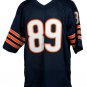 Mike Ditka Signed Custom Blue Pro-Style Football Jersey JSA