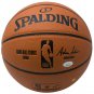 Giannis Greek Freak Antetokounmpo Signed Bucks Logo I/O Spalding Basketball JSA