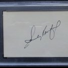 Sandy Koufax Signed Los Angeles Dodgers Slabbed Cut Auto PSA 84035476