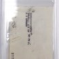 Joe Frazier Signed Slabbed Amoco Receipt PSA 83586386