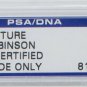 Jackie Robinson Brooklyn Dodgers Signed (Huge Auto) Slabbed Cut PSA/DNA Mint 9