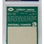 Forrest Gregg Signed 1960 #56 Topps Packers Rookie Card Slabbed HOF 77 PSA/DNA