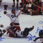 1980 USA Team Signed Miracle On Ice Framed 16x20 Photo 14 Signatures JSA