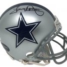 AS-IS Tony Dorsett Signed Dallas Cowboys Mini Helmet PSA 8A09488