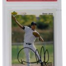 Derek Jeter Signed 1992 Upper Deck #5 Yankees Minor Baseball Card Slabbed PSA