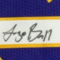 Lonzo Ball Signed Custom Purple Basketball Jersey Rookie BAS