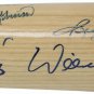 500 Home Run Club Signed Adirondack Bat Aaron Mays Banks Jackson +6 JSA