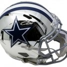 Emmitt Smith Signed Dallas Cowboys Full Size CHROME Replica Helmet Beckett Prova